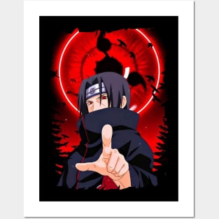 ITACHI UCHIHA MERCH VTG Posters and Art